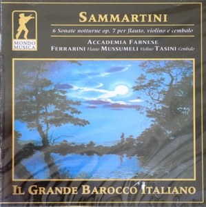 Sammartini: Sonaten Fuer Floe