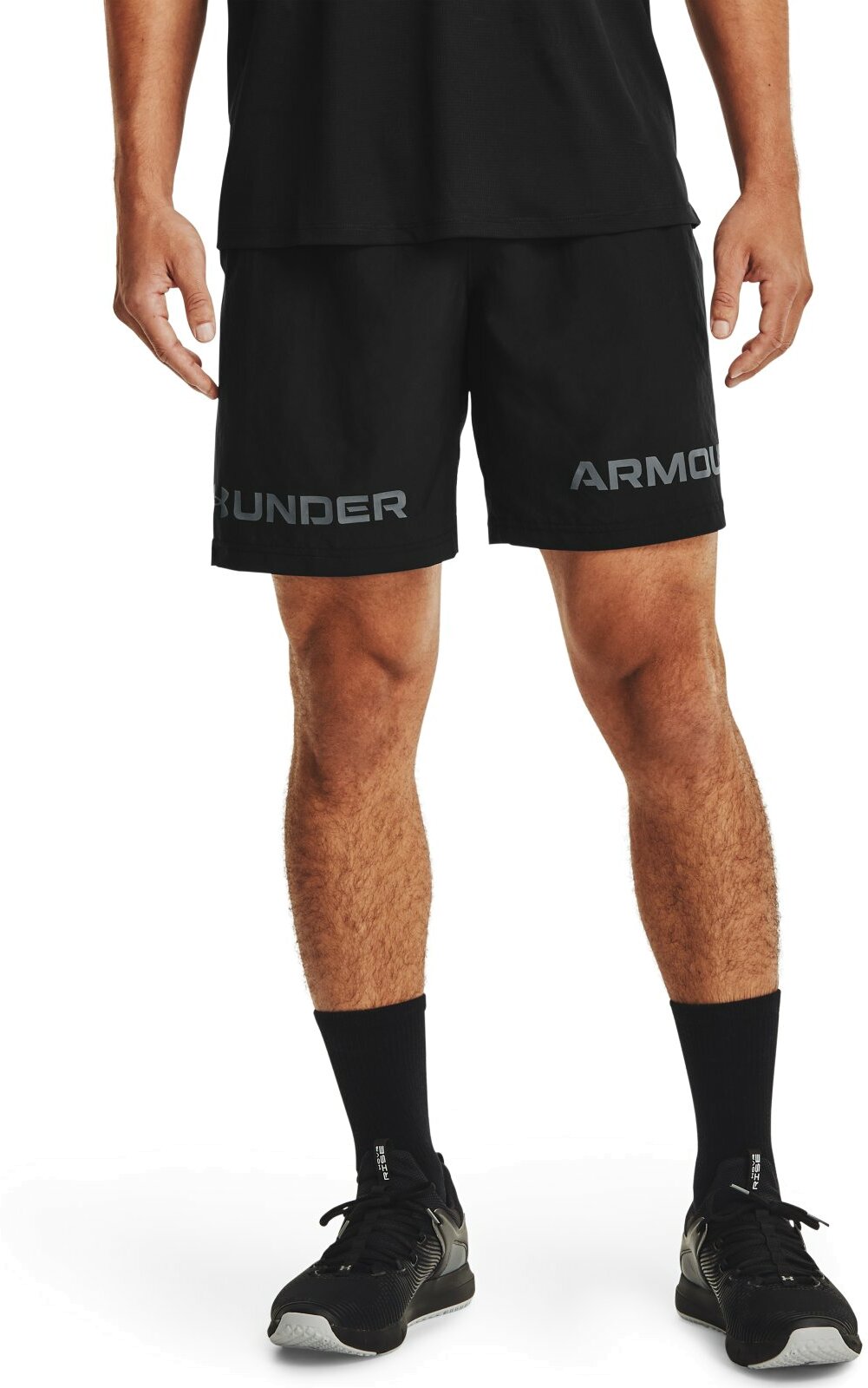 

Шорты мужские Under Armour UA Woven Graphic WM Short черные SM, Черный, UA Woven Graphic WM Short