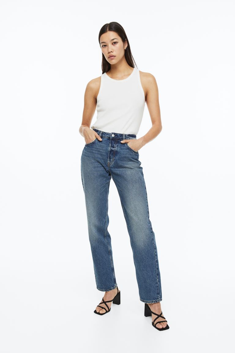 

Джинсы женские H&M 0922835027 синие 48 EU (доставка из-за рубежа), 0922835027