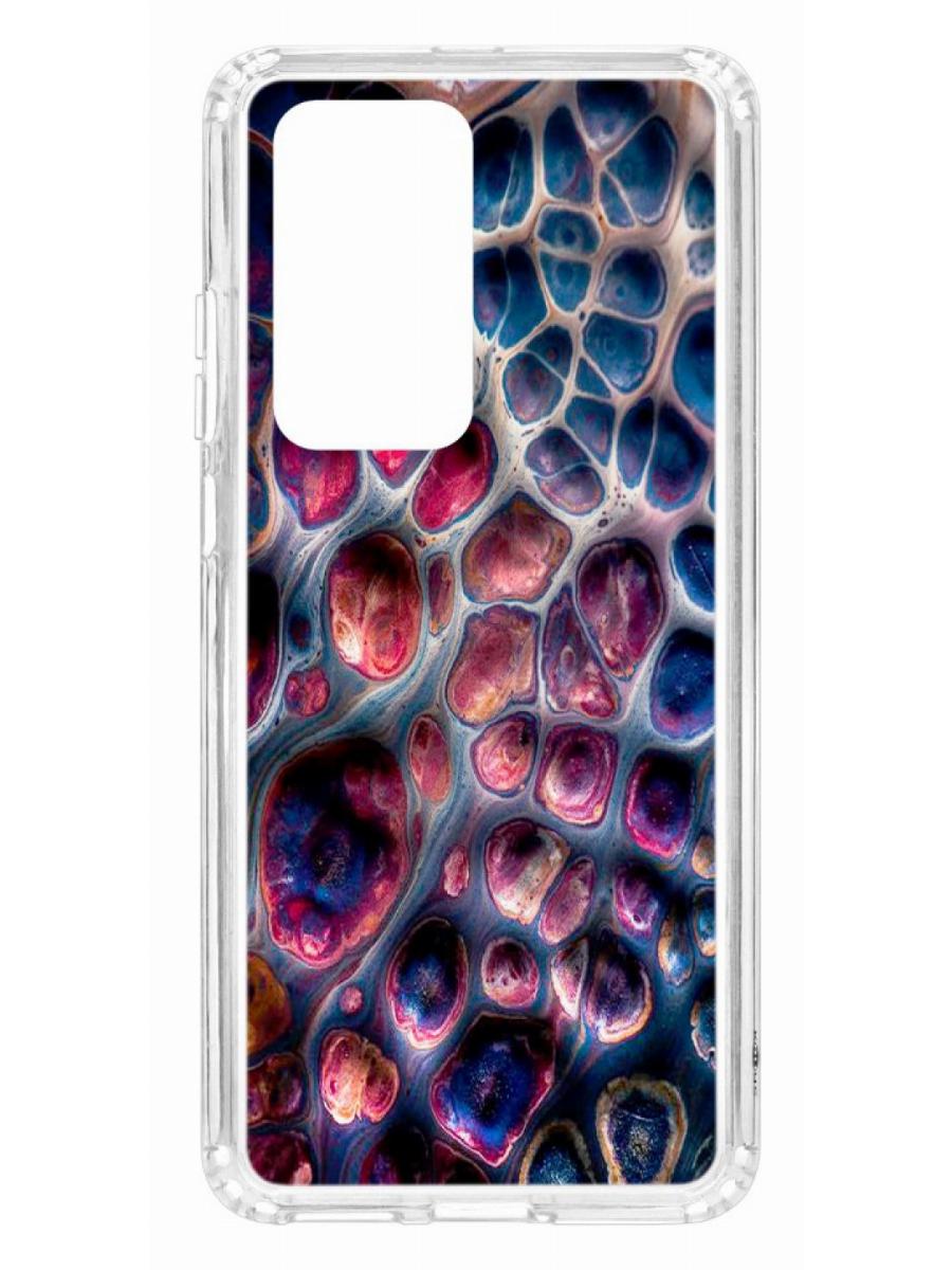 фото Чехол для huawei p40 pro kruche print сплав кruче