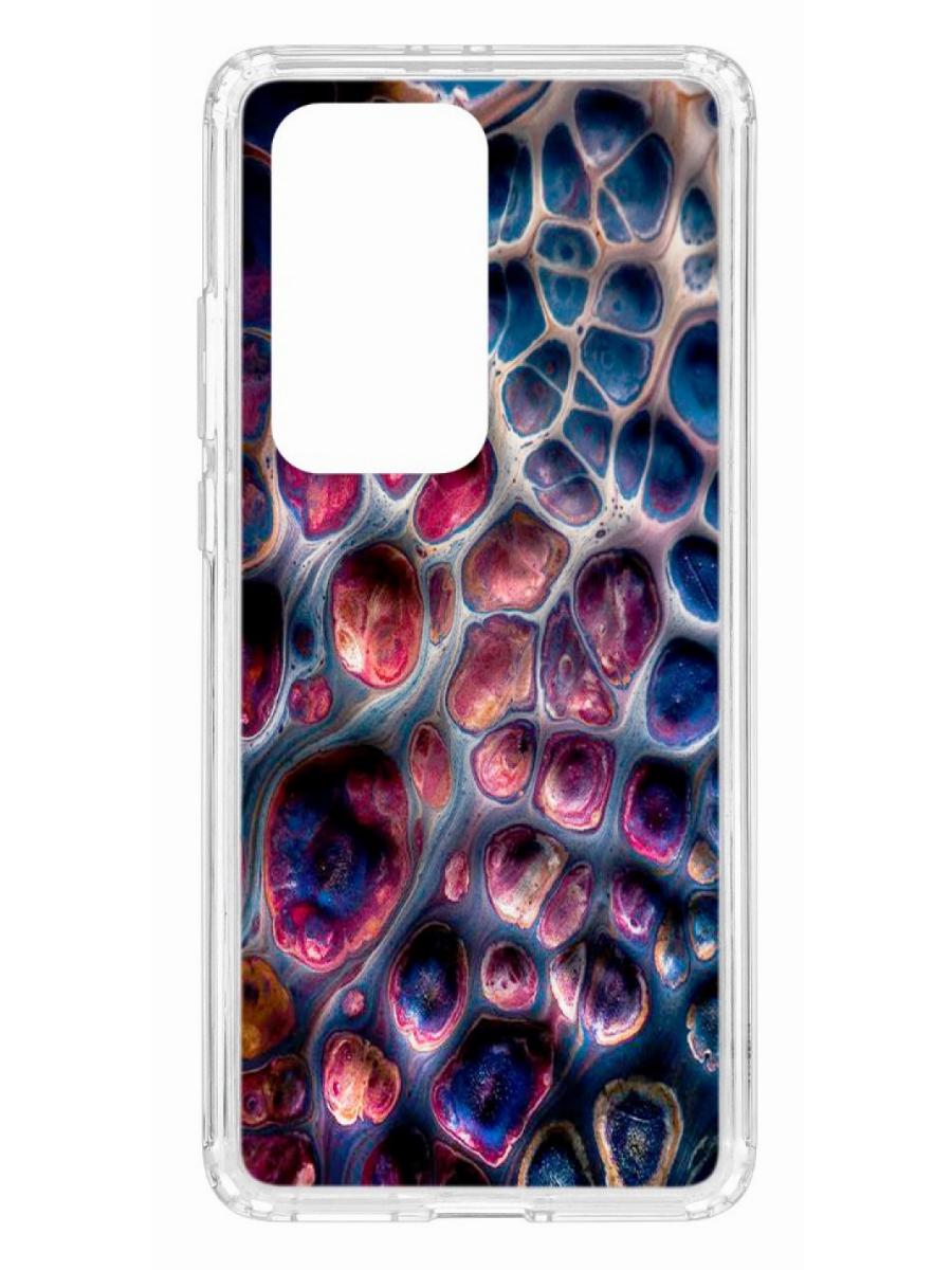 

Чехол для Huawei P40 Pro+ Kruche Print Сплав