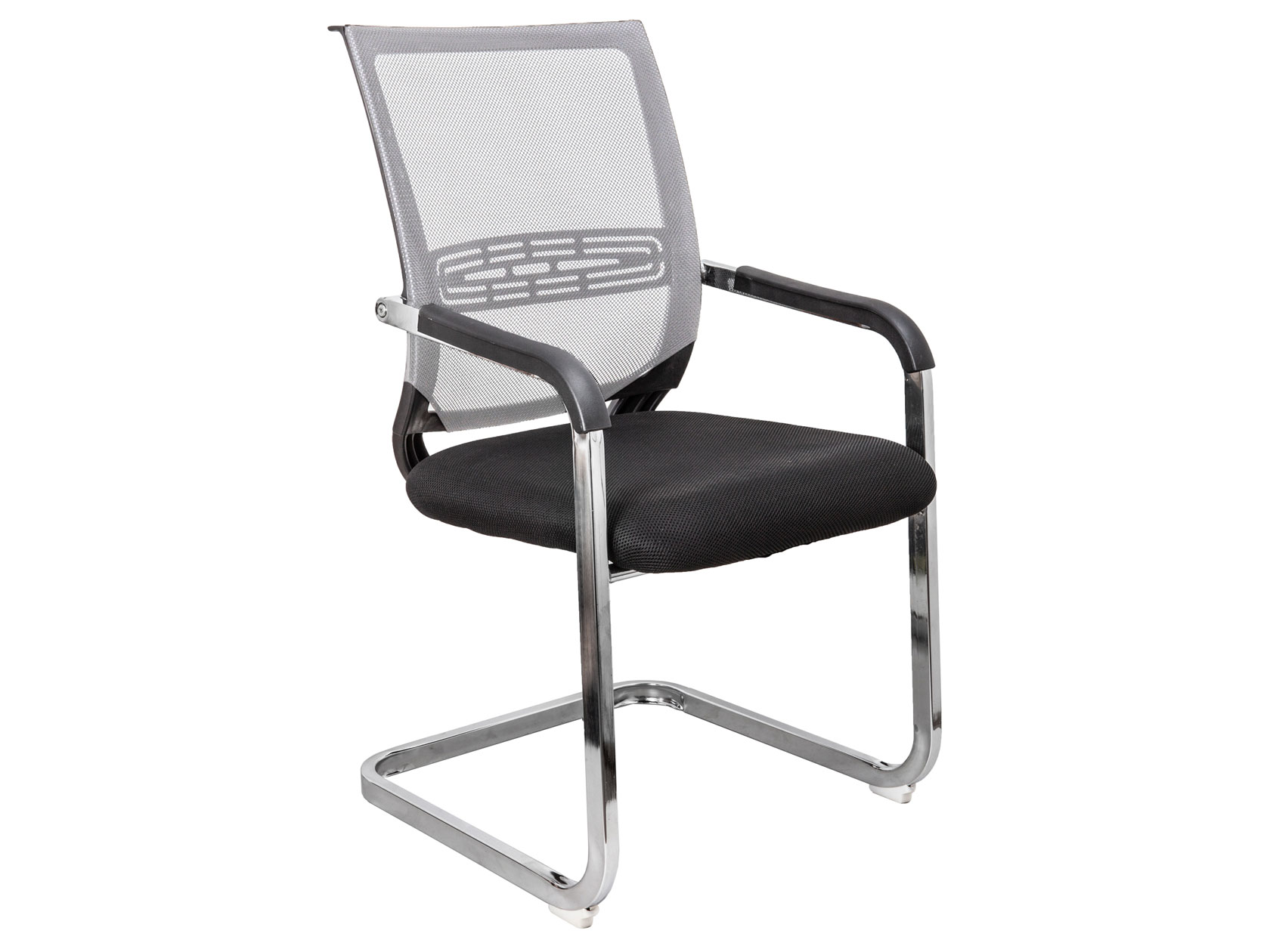 фото Офисный стул lucas серый, сетка базистрейд