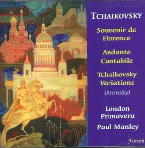 Tchaikovsky- Souvenir De Florence- Andante Cantabile- Tchaikovsky Variations