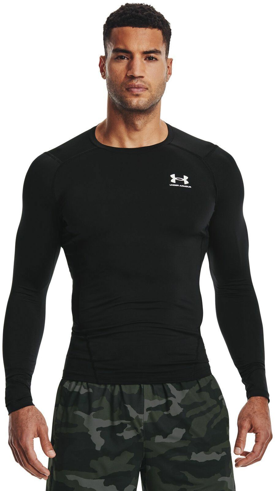 Лонгслив мужской Under Armour UA HG Armour Comp LS черный XL