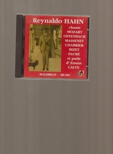 

Reynaldo Hahn: Raynaldo Hahn Sings, 1 CD