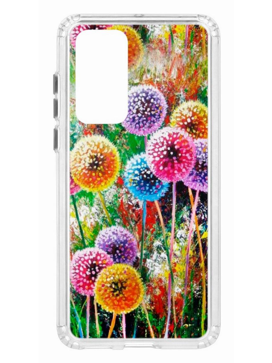 фото Чехол для huawei p40 kruche print одуванчики кruче