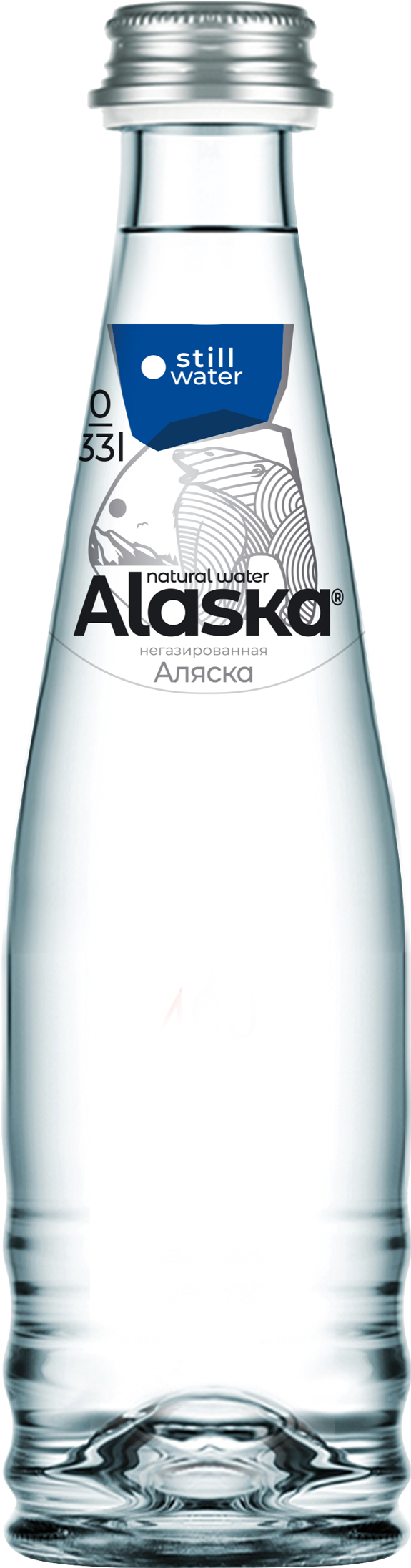 Вода питьевая Alaska негазированная, в стекле, 330 мл