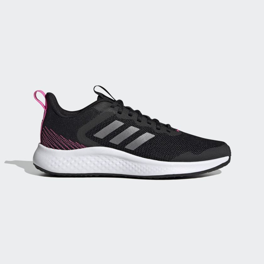 фото Кроссовки женские adidas fluidstreet черные 6 uk