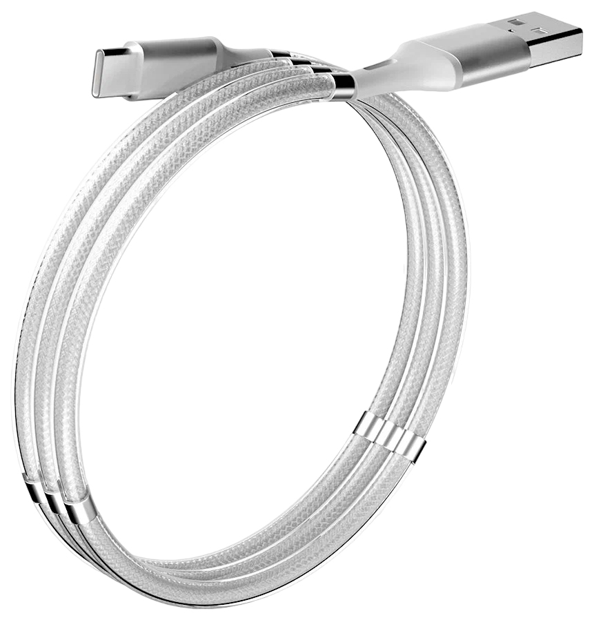 

Кабель MAGNET, USB 2.0/Type-C, 1,2 м 2.1 А , Olmio