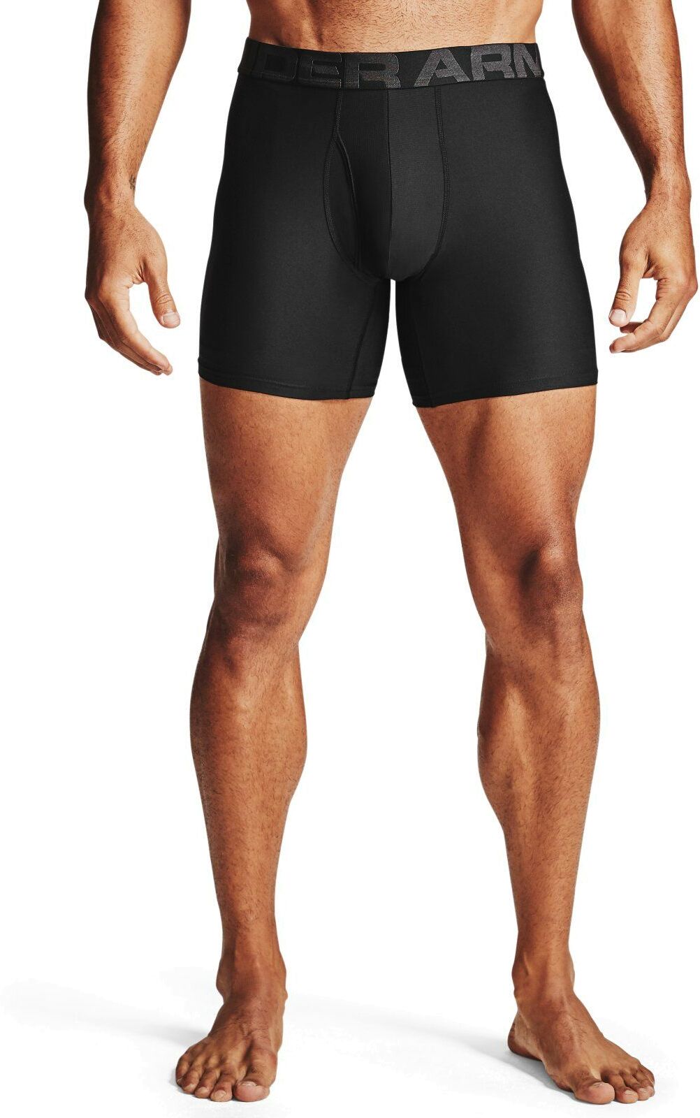 

Трусы мужские Under Armour UA Tech 6in 2 Pack черные 2XL, Черный, UA Tech 6in 2 Pack