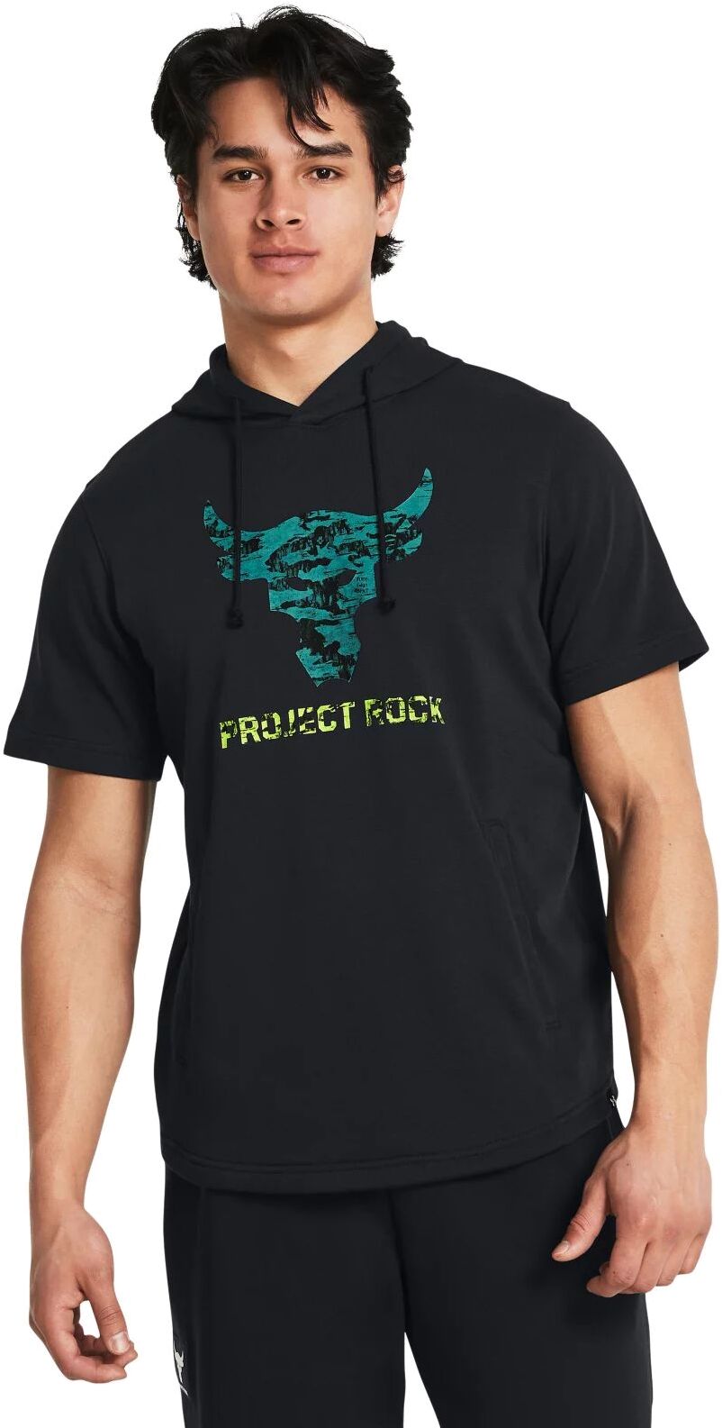 

Футболка мужская Under Armour PJT RCK PAYOFF SS TERRY HDY черная XL, Черный, PJT RCK PAYOFF SS TERRY HDY