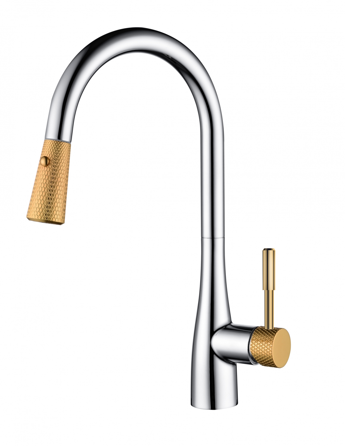 

Смеситель для кухни D&K DA1462504D, Золотистый, D&K DA1462504D