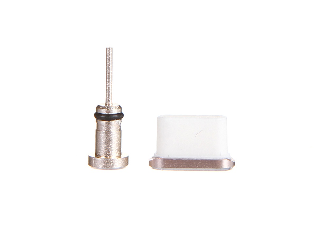 

Заглушка от пыли и грязи Simplypro USB Type-C / MiniJack 3.5mm Gold 10913, 10913