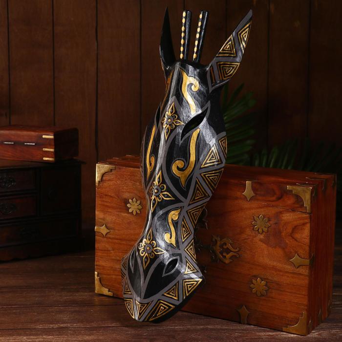 

Маска "Жираф" дерево 50х15х7 см, Indonesian style