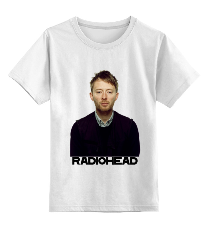 

Футболка детская Printio Radiohead цв. белый р. 128, Radiohead