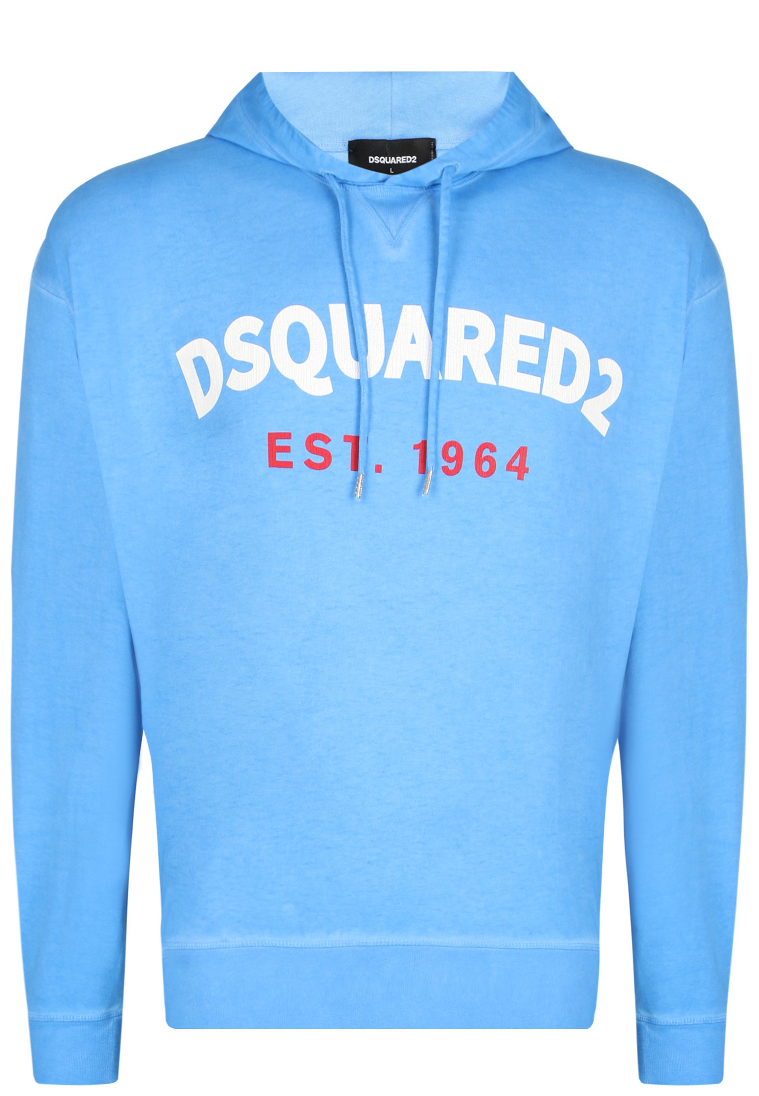 

Толстовка мужская DSquared2 124444 синяя S, Синий, 124444