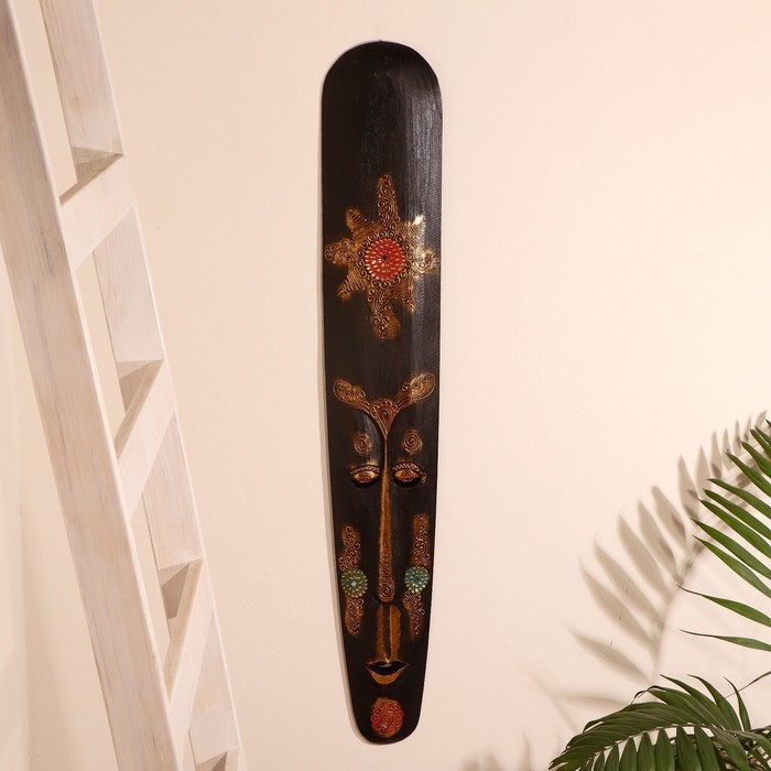 

Маска дерево "Цветок" 3х17х100 см, Коричневый, Indonesian style