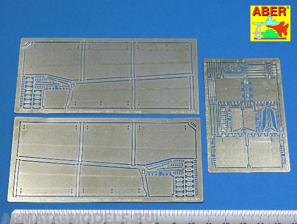 

ABR-35-234Дополнения дляGerman Standardpanzer E-75/50 vol. 2 Fenders для Trumpeter 1/35