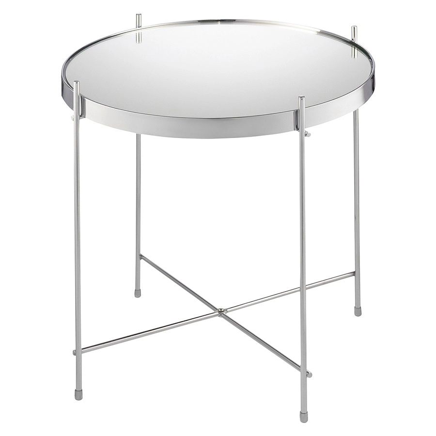 

Стол josen, D42,7 см, серебряный/хром, Josen