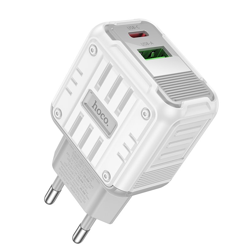 

Сетевое зарядное устройство Hoco C135A type-c - type-c 1xUSB Type-C 3 А белый, C135A