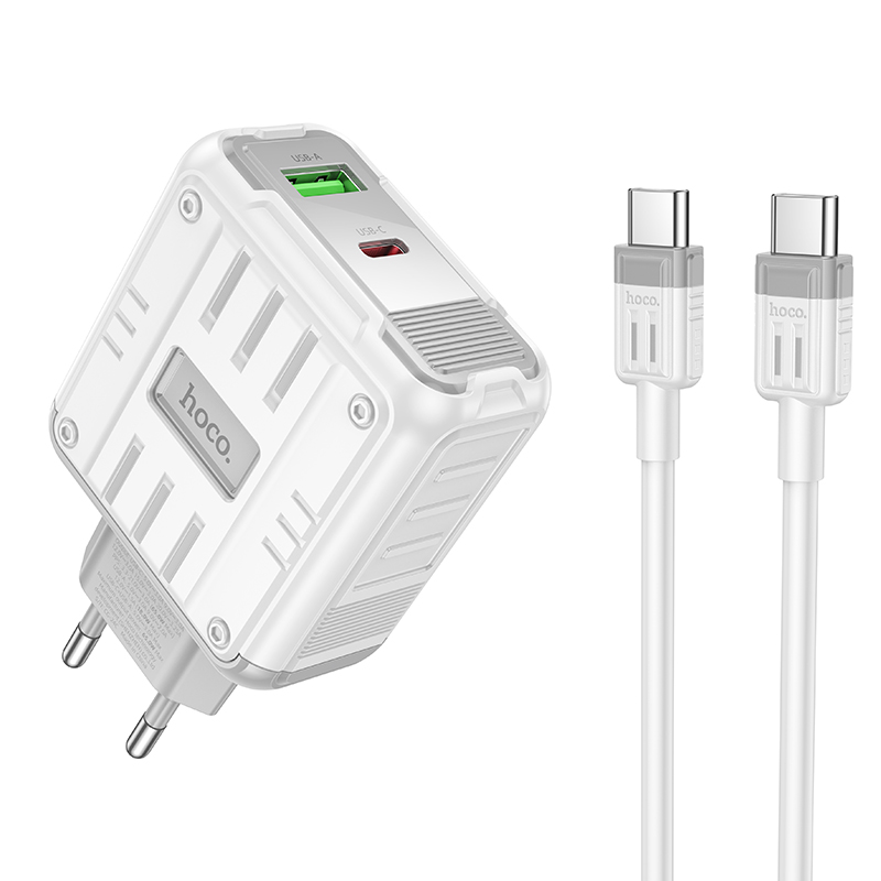 

Сетевое зарядное устройство Hoco C138A type-c - usb 1xUSB 3 А черный, C138A