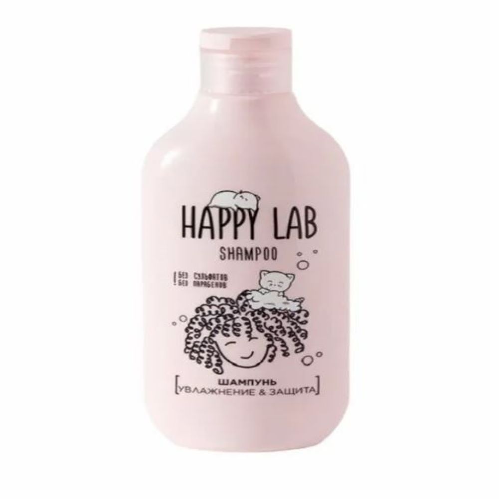 

Шампунь Happy Lab увлажнение и защита 300 мл, 000009555