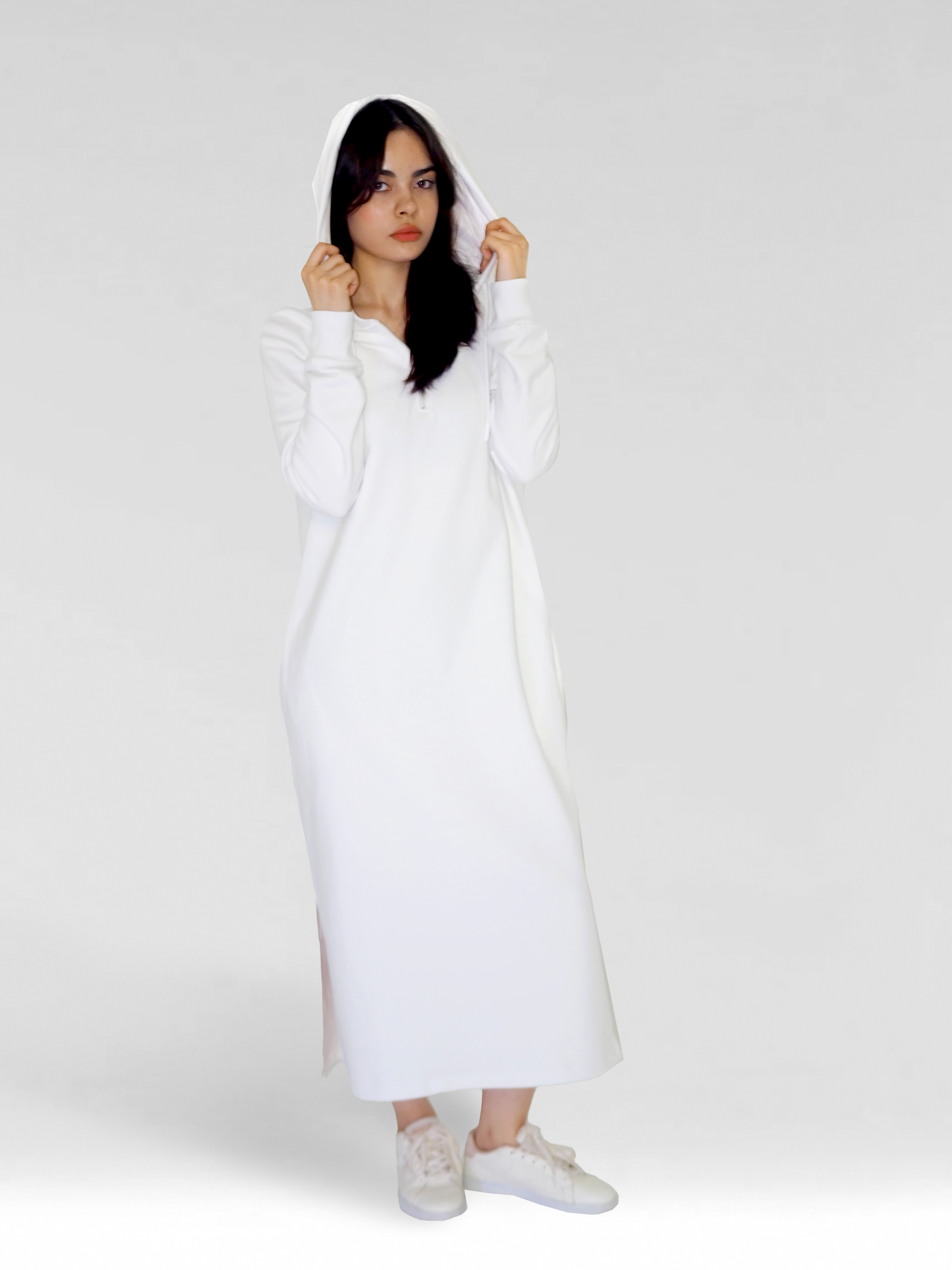 Платье женское nathan anderson Vestito Lungo белое M