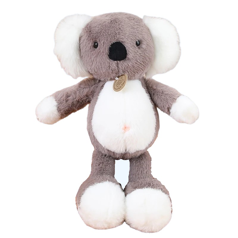 

Мягкая игрушка ArtemToys милая серая коала, 35 см, К30, Серый, Мил