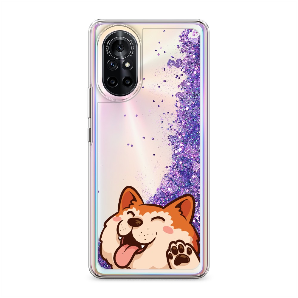 

Чехол Awog на Honor V40 Lite/Nova 8 "Акита-ину машет", Разноцветный, 6105792-1