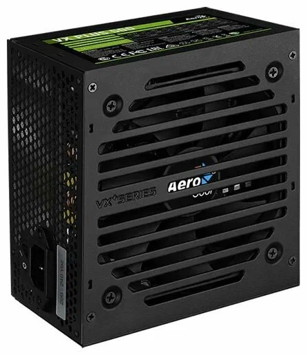 

Блок питания AeroCool VX PLUS 500W 500W, Черный, VX PLUS 500W