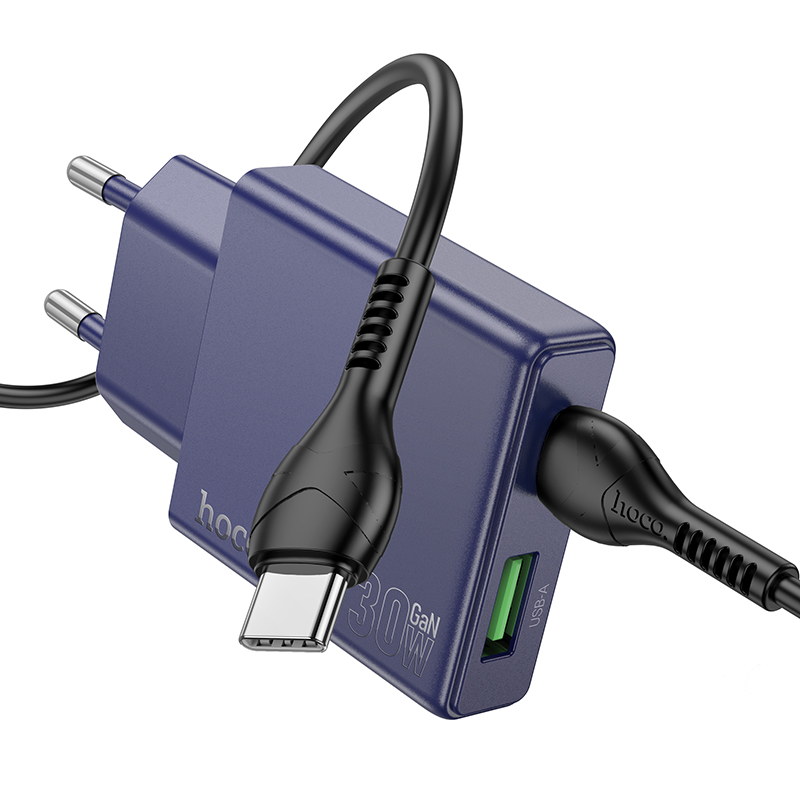 

Сетевое зарядное устройство Hoco N45 type-c - type-c 1xUSB, 1xUSB Type-C 3 А, N45