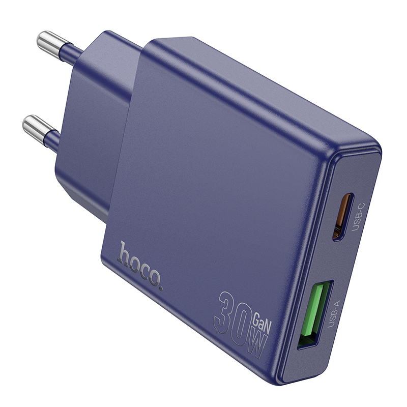 

Сетевое зарядное устройство Hoco N45 1xUSB, 1xUSB Type-C 3 А, N45