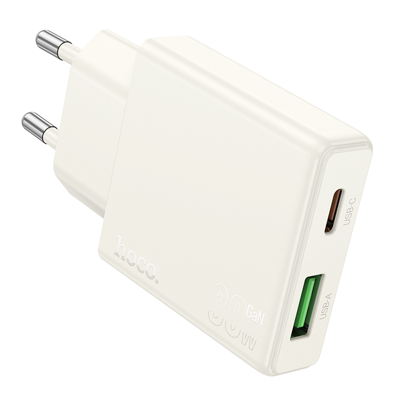 

Сетевое зарядное устройство Hoco N45 1xUSB, 1xUSB Type-C 3 А, N45