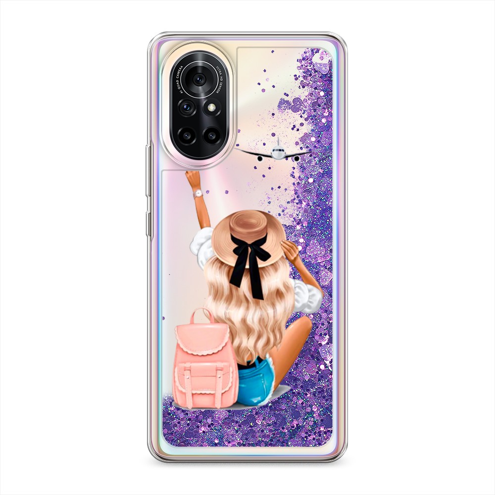 

Чехол Awog на Honor V40 Lite/Nova 8 "Автостопом самолетом", Разноцветный, 6105792-1