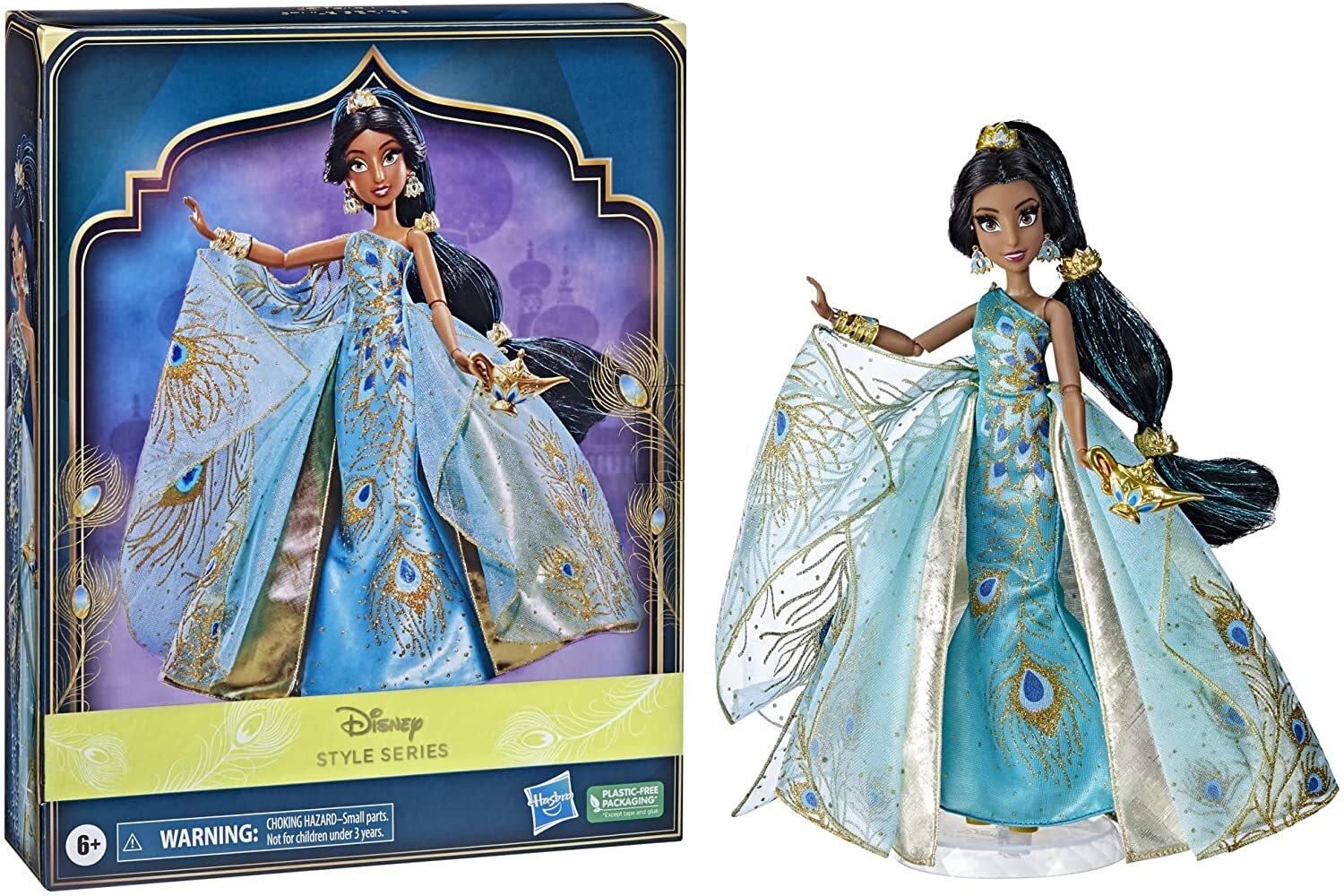 Кукла Жасмин коллекционная Disney Princess Deluxe кукла hasbro белль коллекционная disney princess e8398