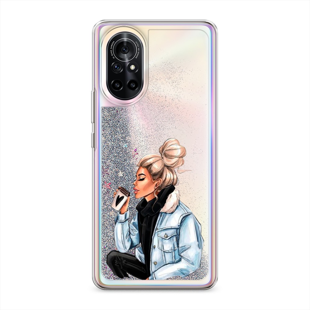 

Чехол Awog на Honor V40 Lite/Nova 8 "Cute girl", Разноцветный, 6105791-1