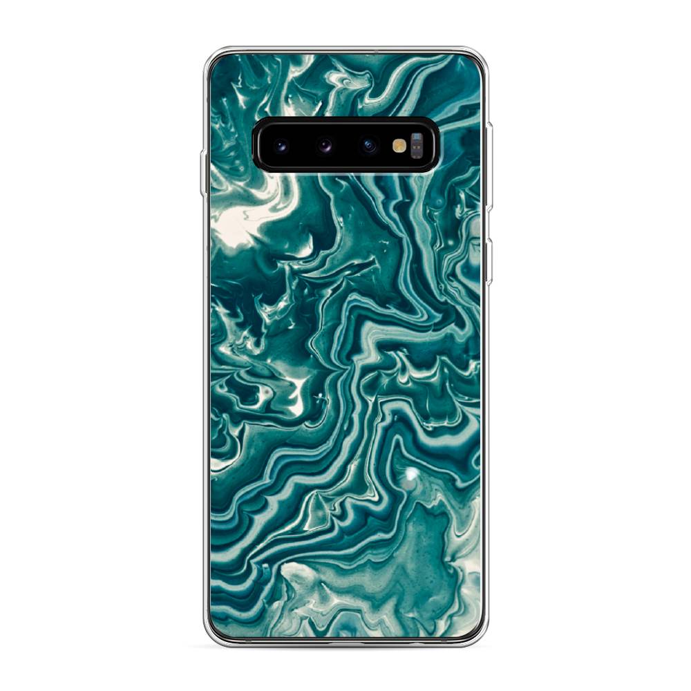 фото Силиконовый чехол "минералы 4" на samsung galaxy s10 awog