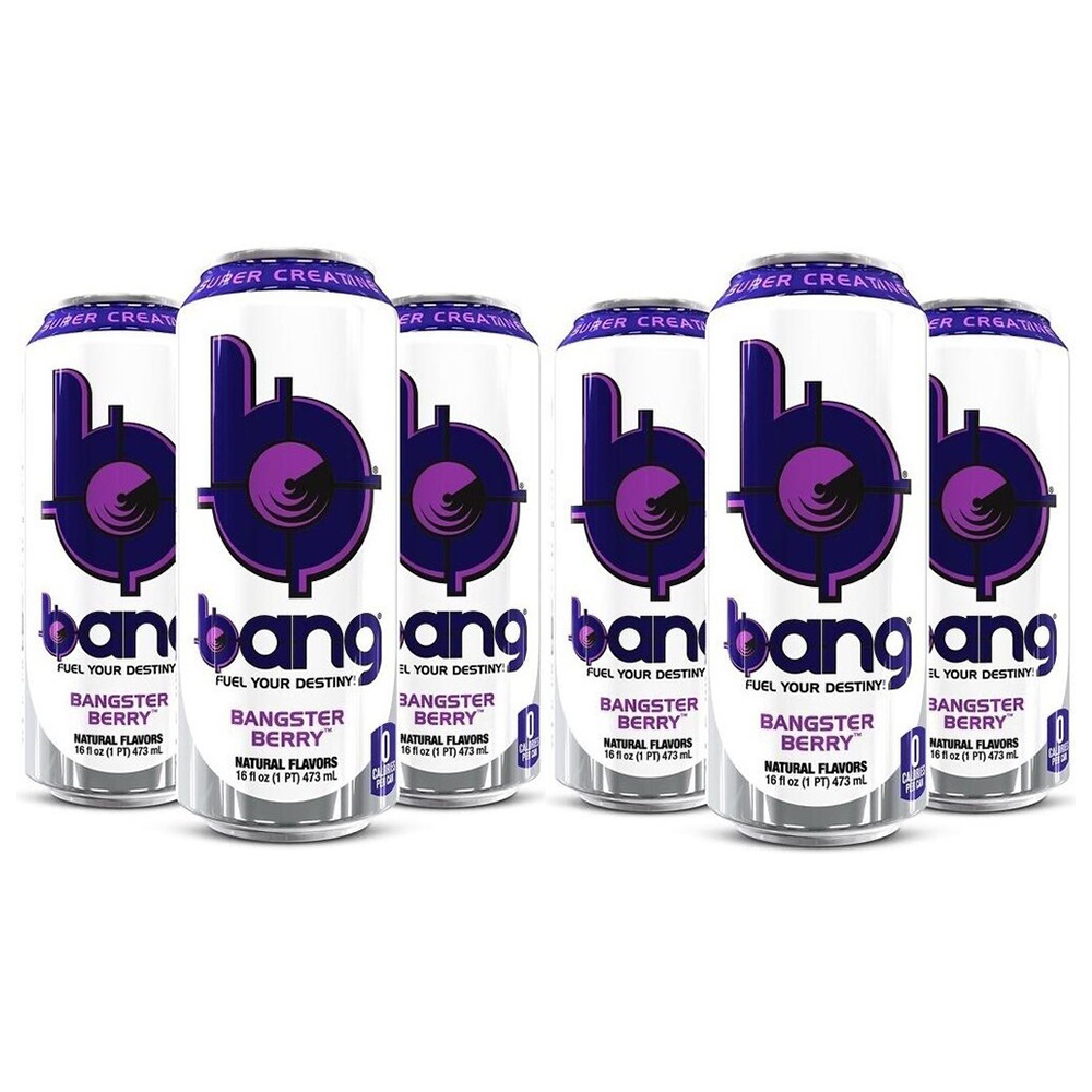 

Энергетический напиток Bang Bangster Berry 6 шт по 473 мл