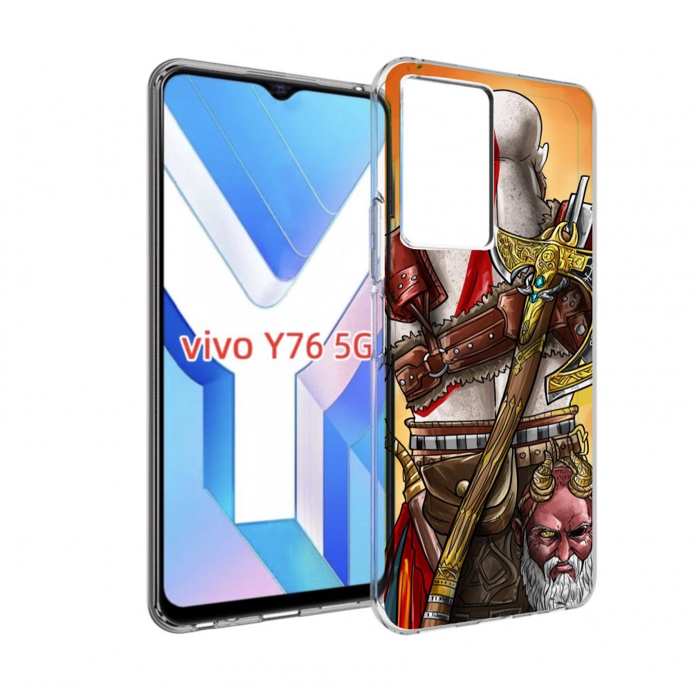 

Чехол MyPads God of War для Vivo Y76 5G, Прозрачный, Tocco