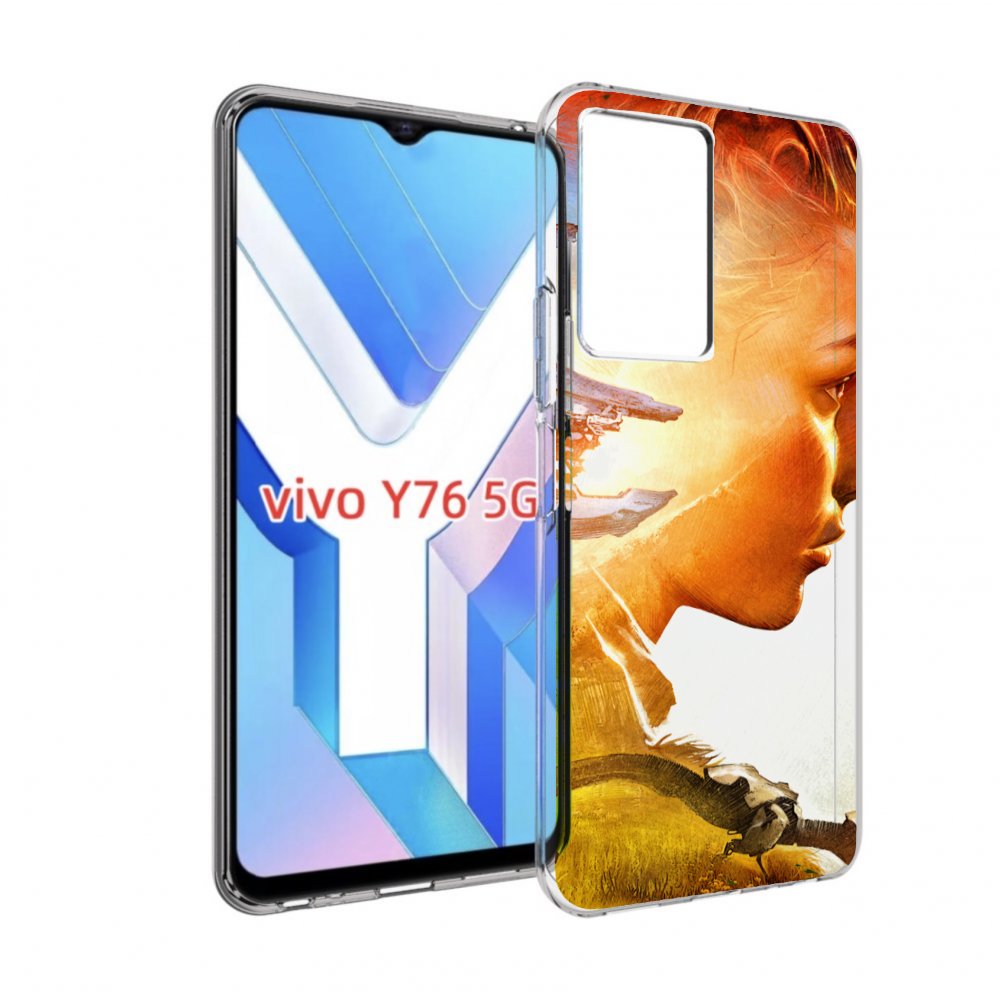 

Чехол MyPads Horizon Zero Dawn art для Vivo Y76 5G, Прозрачный, Tocco