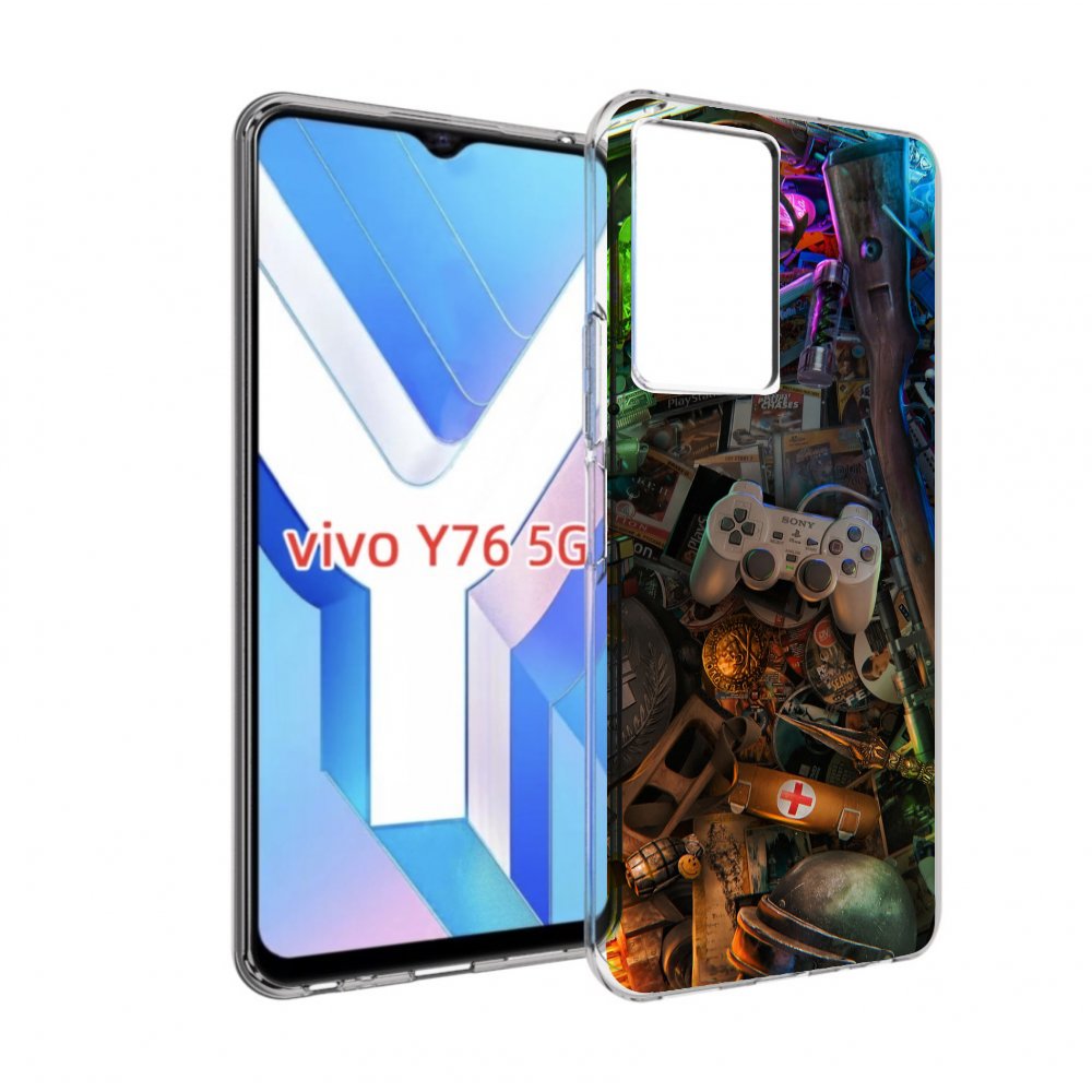 

Чехол MyPads JlaMBcPa6eM для Vivo Y76 5G, Прозрачный, Tocco