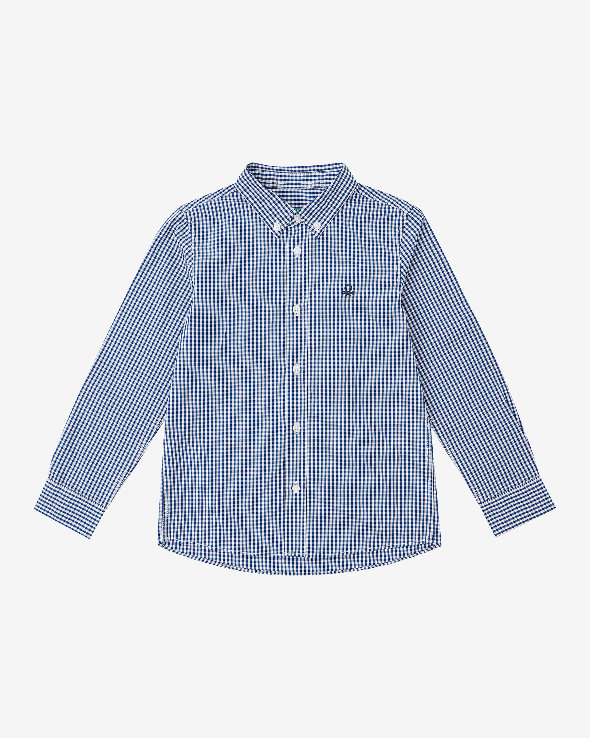 

Рубашка для мальчиков Benetton цв. разноцветный р.158, 21A_5DU65QHT0