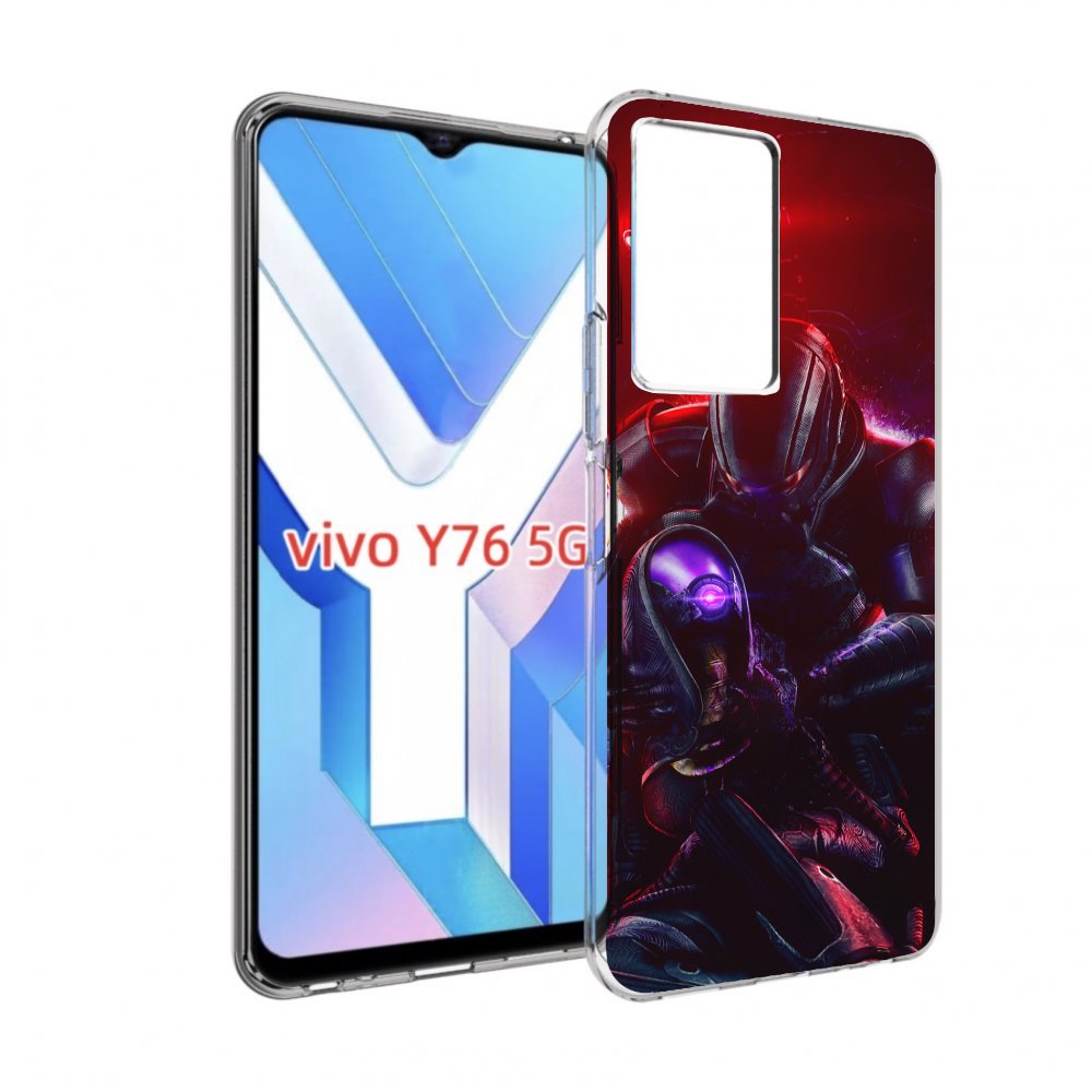 

Чехол Mypads Mass Effect Для Vivo Y76 5G, Прозрачный, Tocco