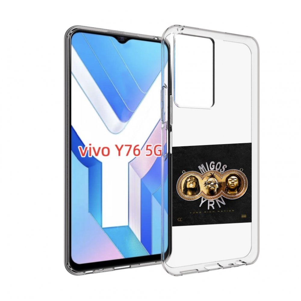 

Чехол MyPads Migos - Yung Rich Nation для Vivo Y76 5G, Прозрачный, Tocco