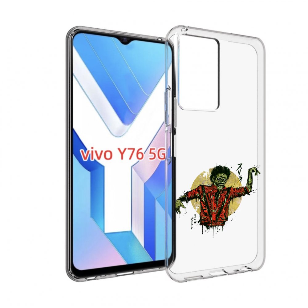 

Чехол MyPads Зомби для Vivo Y76 5G, Прозрачный, Tocco