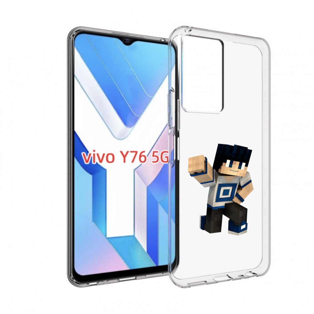 

Чехол MyPads Minecraft-1 для Vivo Y76 5G, Прозрачный, Tocco
