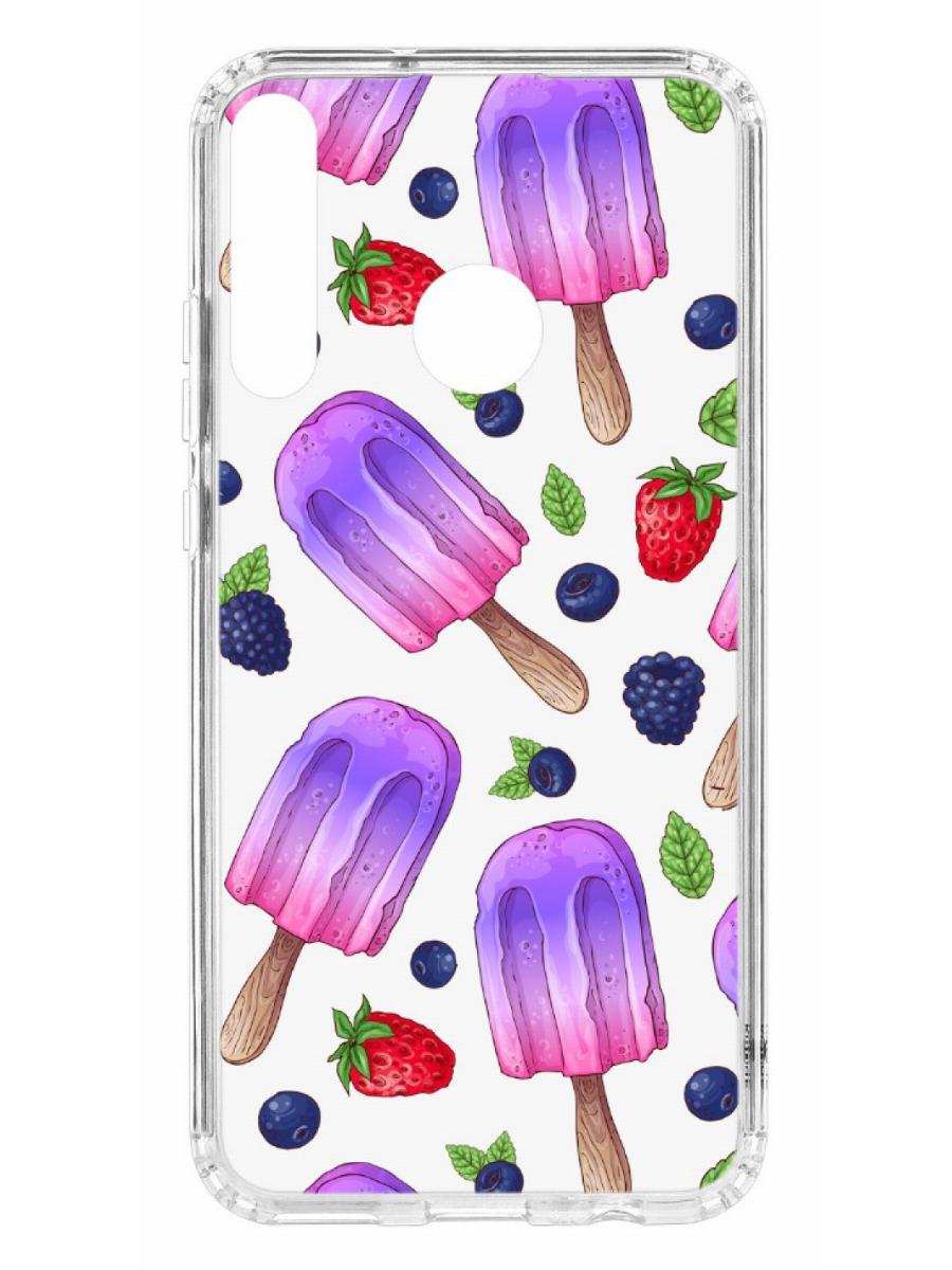 фото Чехол для huawei p40 lite e kruche print ice cream кruче
