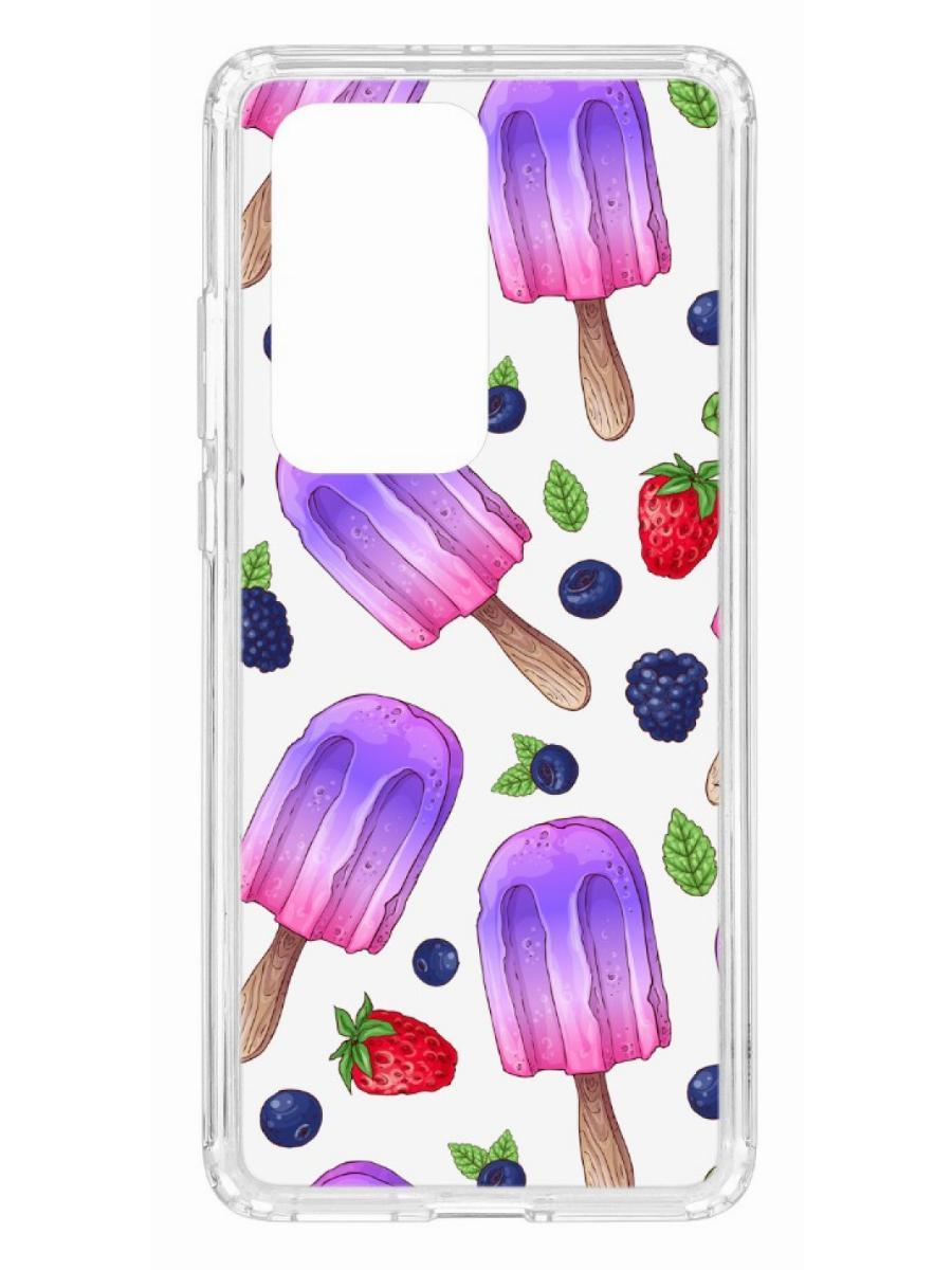 фото Чехол для huawei p40 pro+ kruche print ice cream кruче