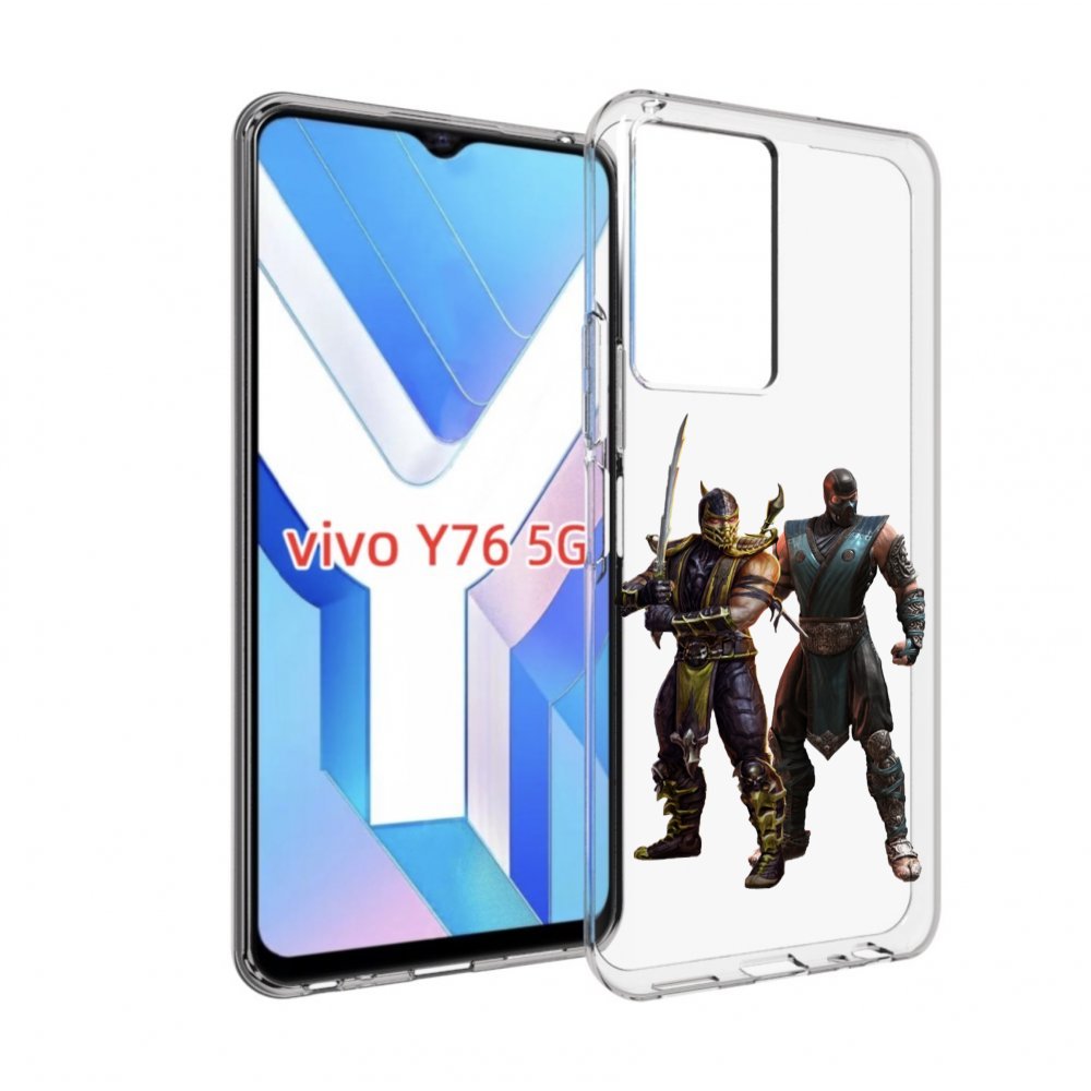 

Чехол MyPads Mortal-Kombat-1 для Vivo Y76 5G, Прозрачный, Tocco