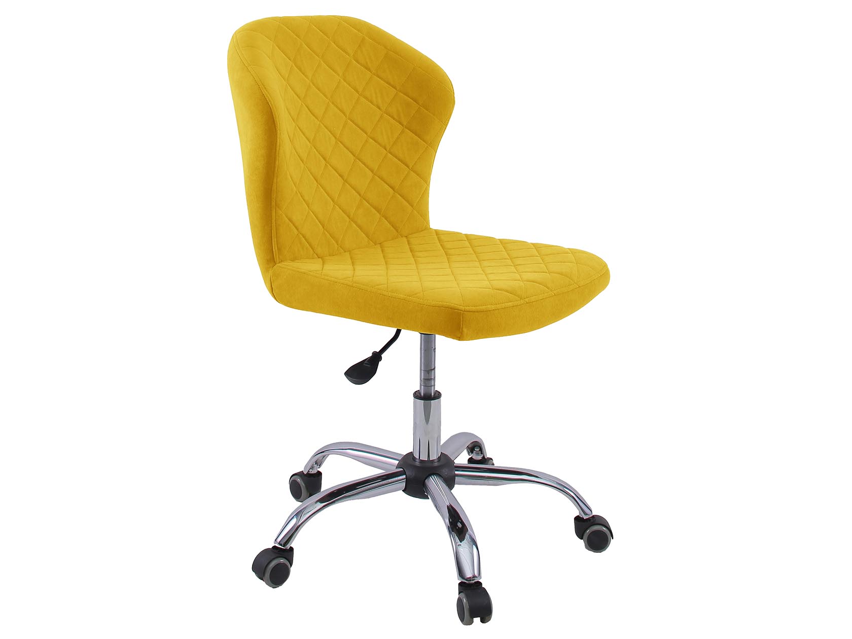 Офисное кресло Dikline KD31 Желтый, микровелюр